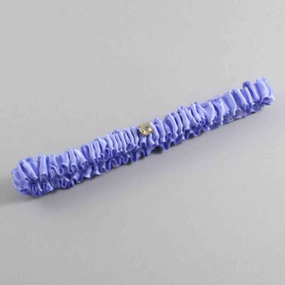 Iris Satin Wedding Garter / Solid Purple Wedding Garters / Wedding Garter / Custom Wedding Garter / Bridal Garter / Prom Garter / Linda Joyce Couture / Personalized Garter / Personalized Wedding Garter / Personalized Prom Garter