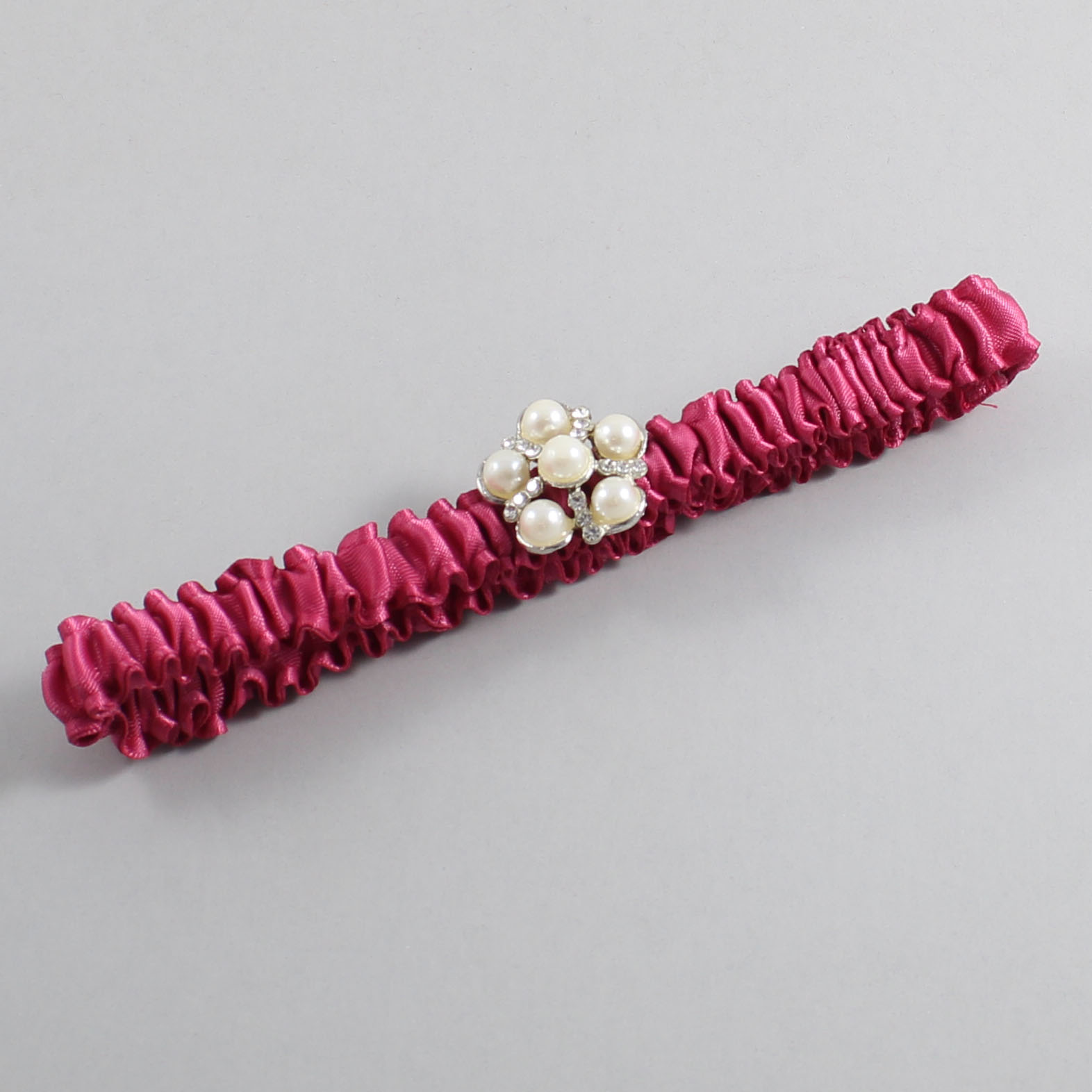 Rosewood Satin Wedding Garter / Solid Pink Wedding Garters / Wedding Garter / Custom Wedding Garter / Bridal Garter / Prom Garter / Linda Joyce Couture / Personalized Garter / Personalized Wedding Garter / Personalized Prom Garter