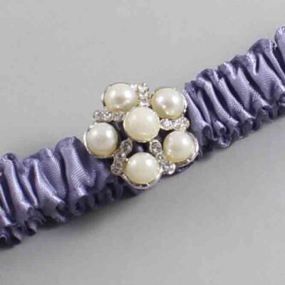 Thistle Satin Wedding Garter / Solid Purple Wedding Garters / Wedding Garter / Custom Wedding Garter / Bridal Garter / Prom Garter / Linda Joyce Couture / Personalized Garter / Personalized Wedding Garter / Personalized Prom Garter