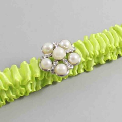 Pineapple Satin Wedding Garter / Solid Yellow Wedding Garters / Wedding Garter / Custom Wedding Garter / Bridal Garter / Prom Garter / Linda Joyce Couture / Personalized Garter / Personalized Wedding Garter / Personalized Prom Garter