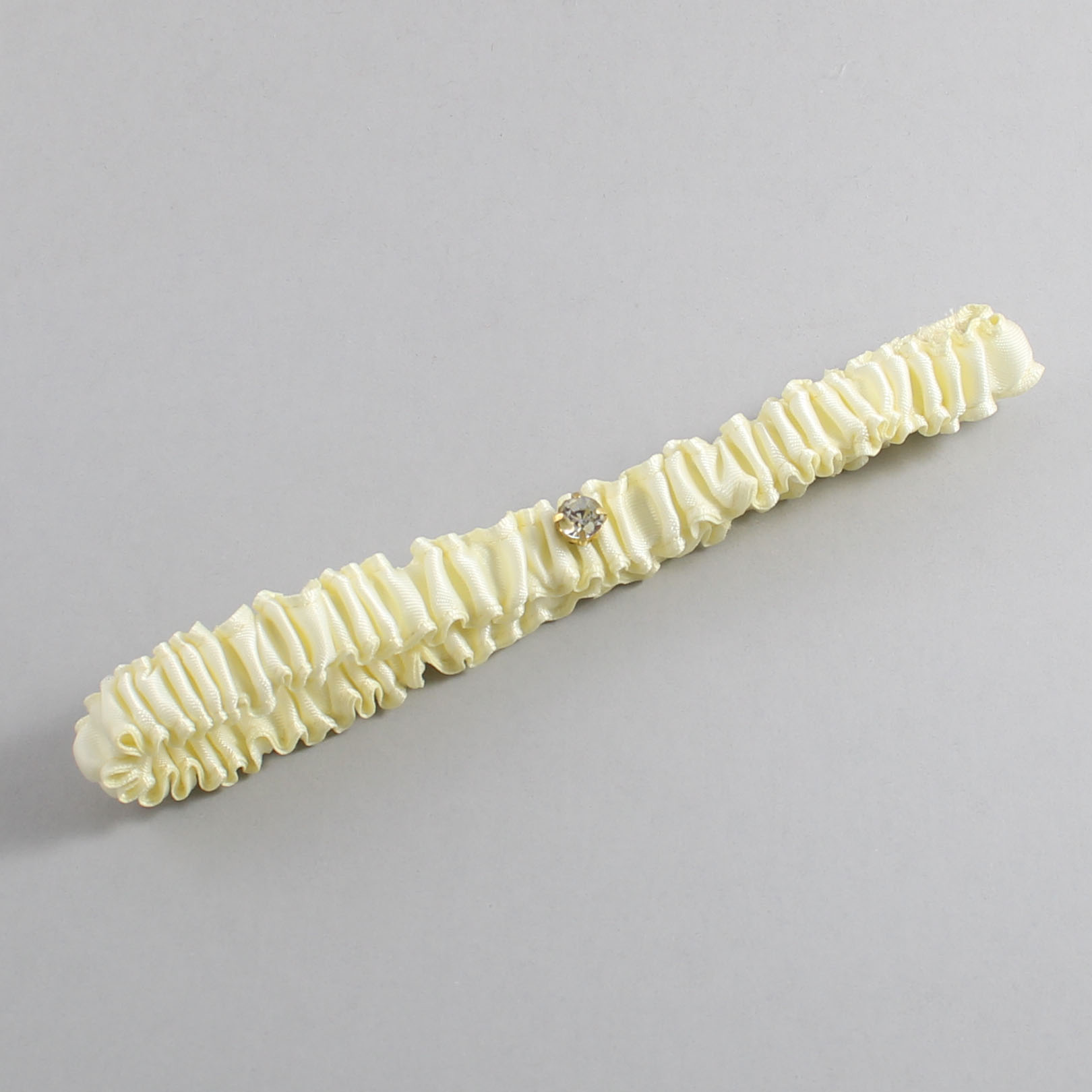 Cosmic Latte Satin Wedding Garter / Solid Ivory Wedding Garters / Wedding Garter / Custom Wedding Garter / Bridal Garter / Prom Garter / Linda Joyce Couture / Personalized Garter / Personalized Wedding Garter / Personalized Prom Garter