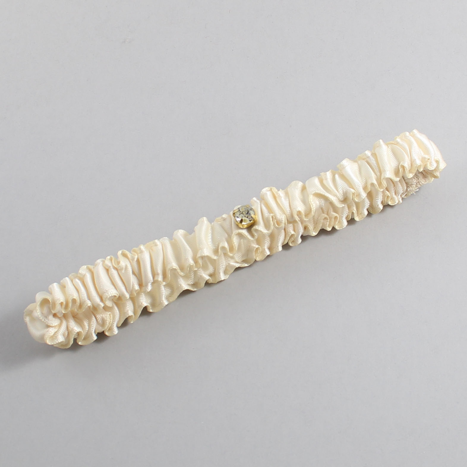 Beige Satin Wedding Garter / Solid Ivory Wedding Garters / Wedding Garter / Custom Wedding Garter / Bridal Garter / Prom Garter / Linda Joyce Couture / Personalized Garter / Personalized Wedding Garter / Personalized Prom Garter