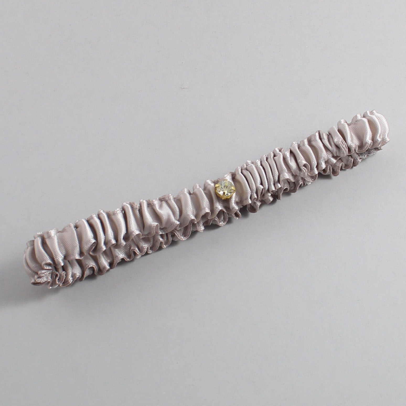 Carmandy Satin Wedding Garter / Solid Gray Wedding Garters / Wedding Garter / Custom Wedding Garter / Bridal Garter / Prom Garter / Linda Joyce Couture / Personalized Garter / Personalized Wedding Garter / Personalized Prom Garter