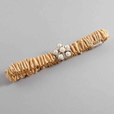 Raw Silk Satin Wedding Garter / Solid Gold Wedding Garters / Wedding Garter / Custom Wedding Garter / Bridal Garter / Prom Garter / Linda Joyce Couture / Personalized Garter / Personalized Wedding Garter / Personalized Prom Garter