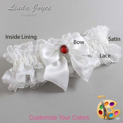 Couture Garters / Custom Wedding Garter / Customizable Wedding Garters / Personalized Wedding Garters / Danita #11-B01-M26 / Wedding Garters / Bridal Garter / Prom Garter / Linda Joyce Couture