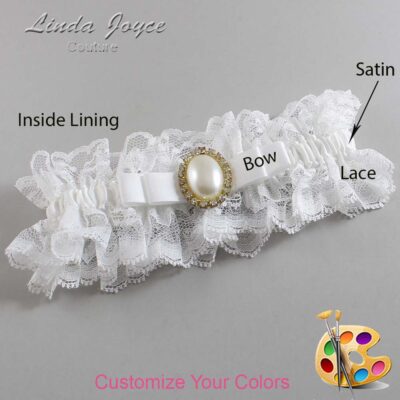 Couture Garters / Custom Wedding Garter / Customizable Wedding Garters / Personalized Wedding Garters / Molly #11-B20-M29 / Wedding Garters / Bridal Garter / Prom Garter / Linda Joyce Couture