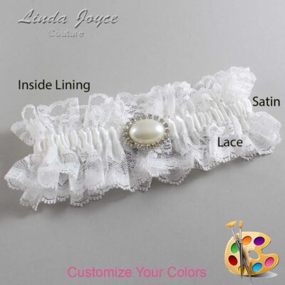 Couture Garters / Custom Wedding Garter / Customizable Wedding Garters / Personalized Wedding Garters / Jane #11-M30 / Wedding Garters / Bridal Garter / Prom Garter / Linda Joyce Couture